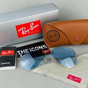 Ray-Ban Suitable For Men And Women Polarized Sunglasses Blue LF3